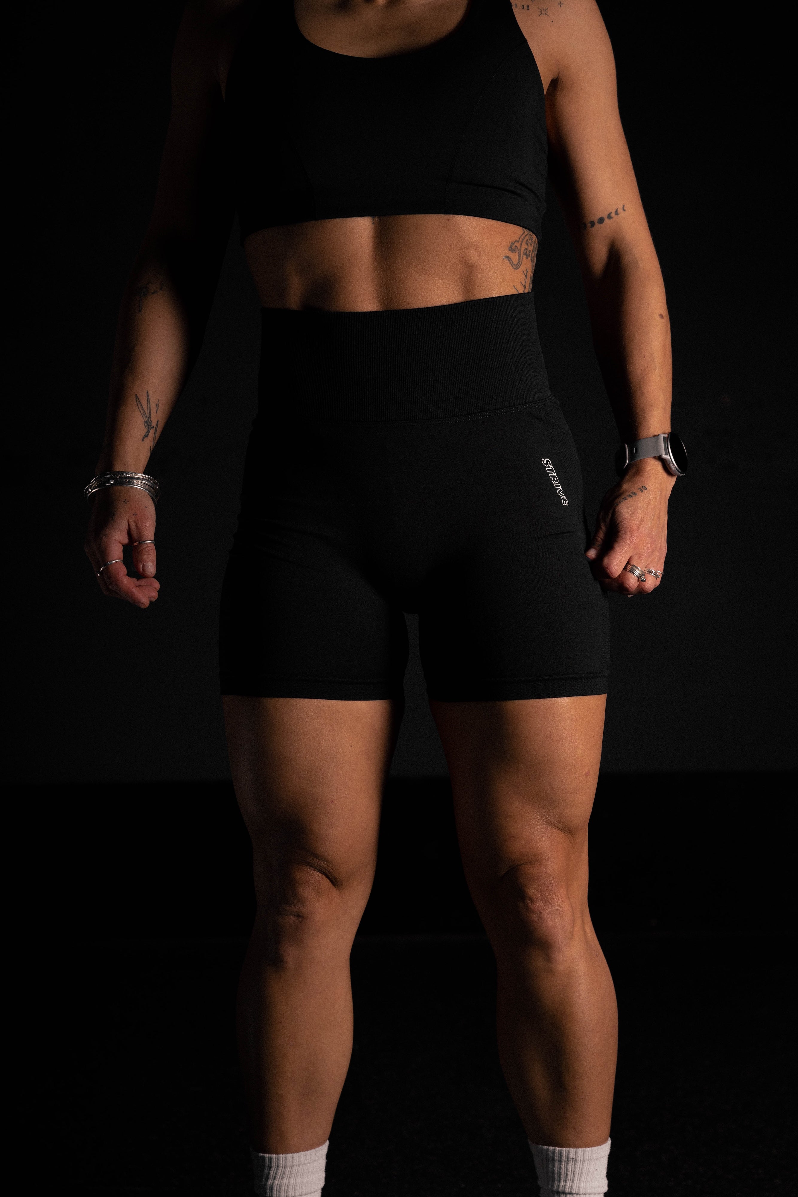 Seamless Shorts - Black