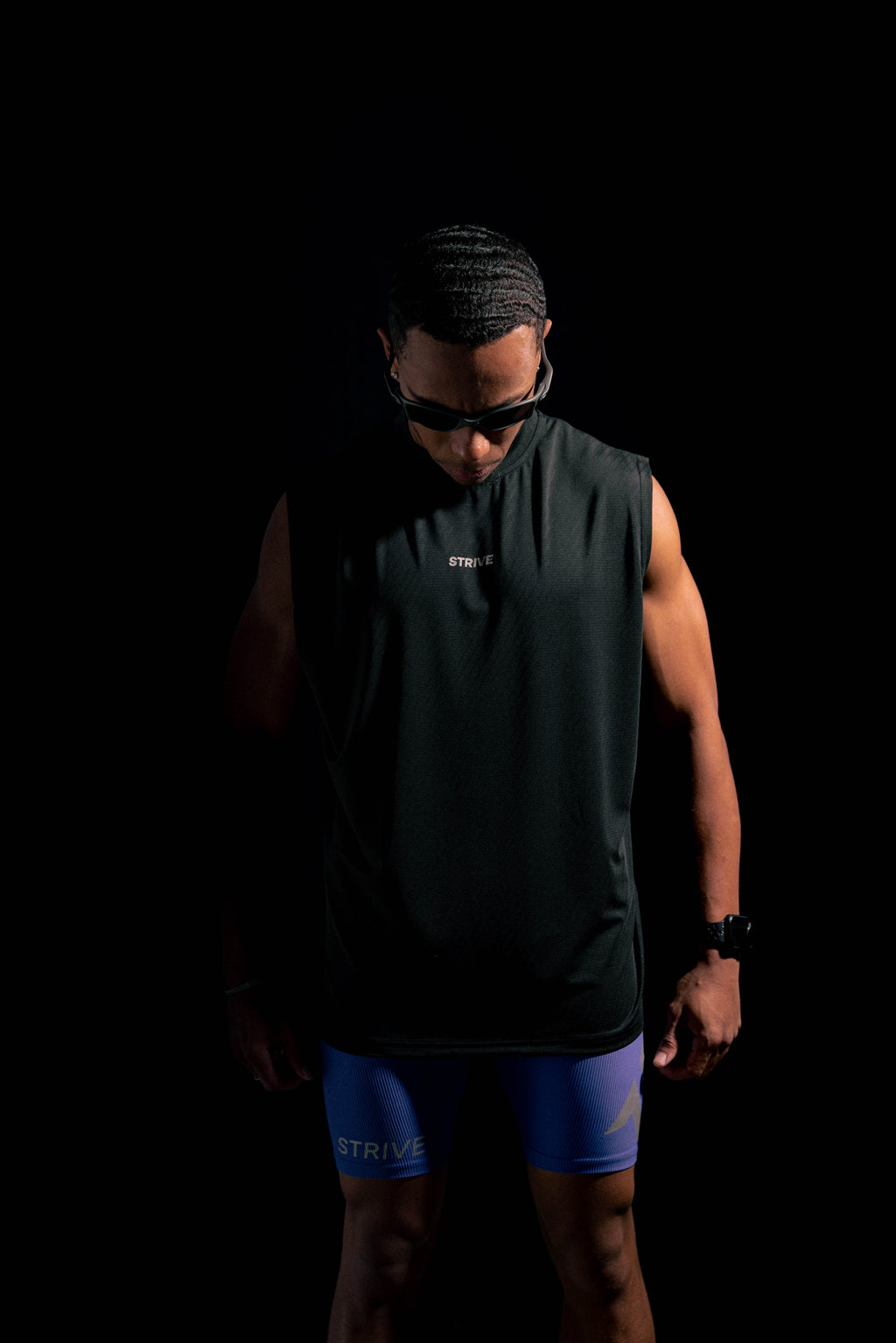Topography Reflective Cut Off - Black