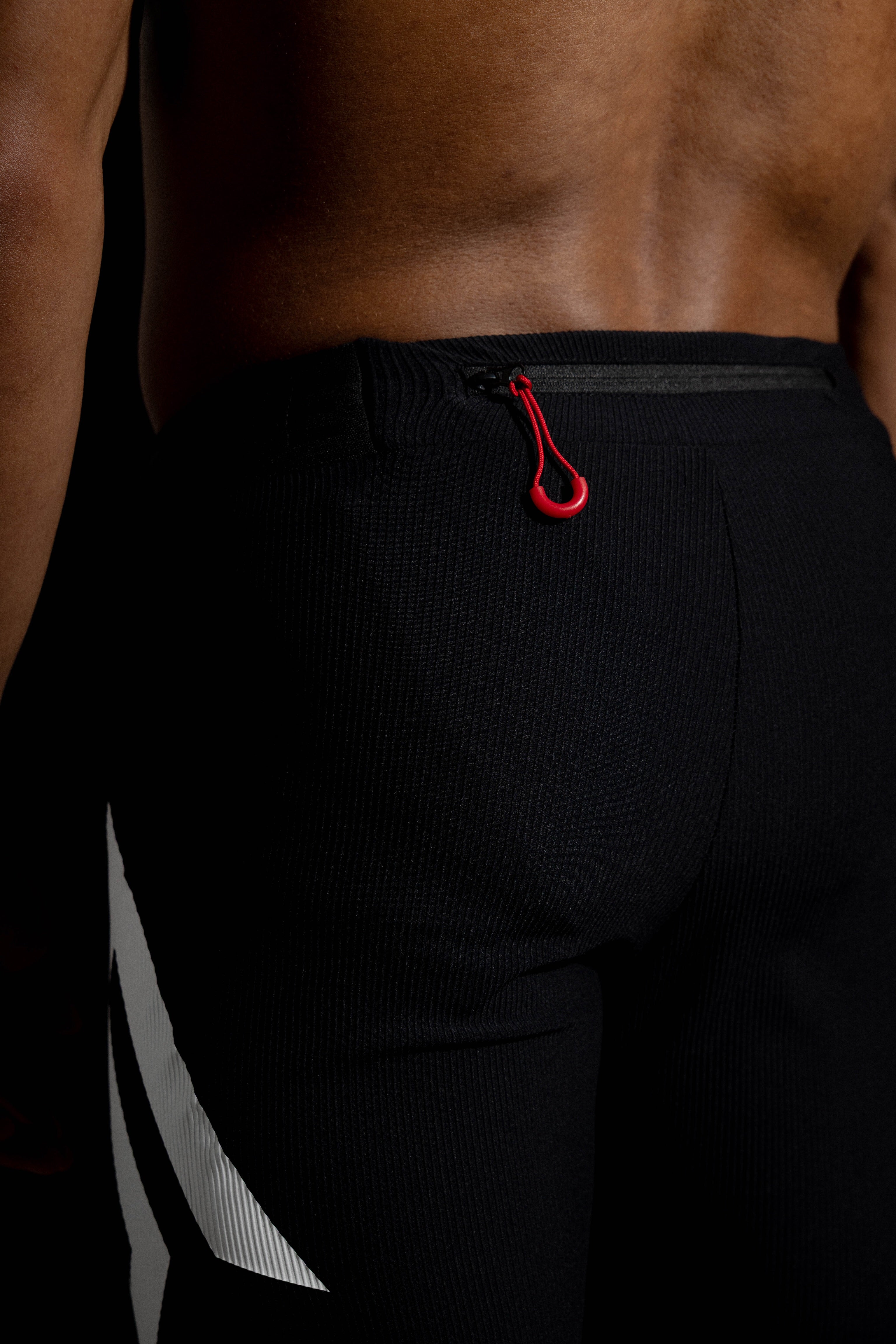 S Logo Half Tights - Black