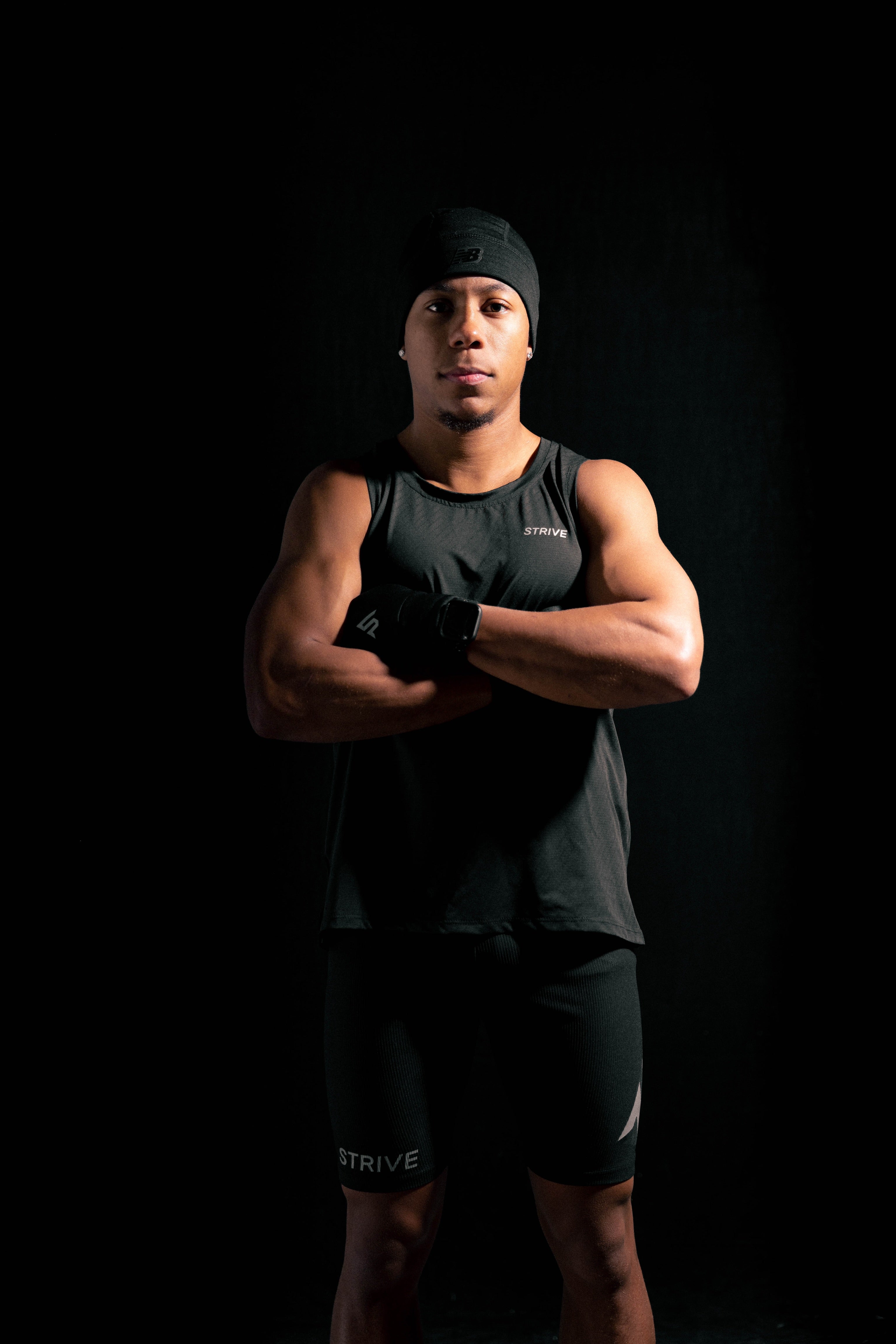 Core Reflective Race Vest - Black