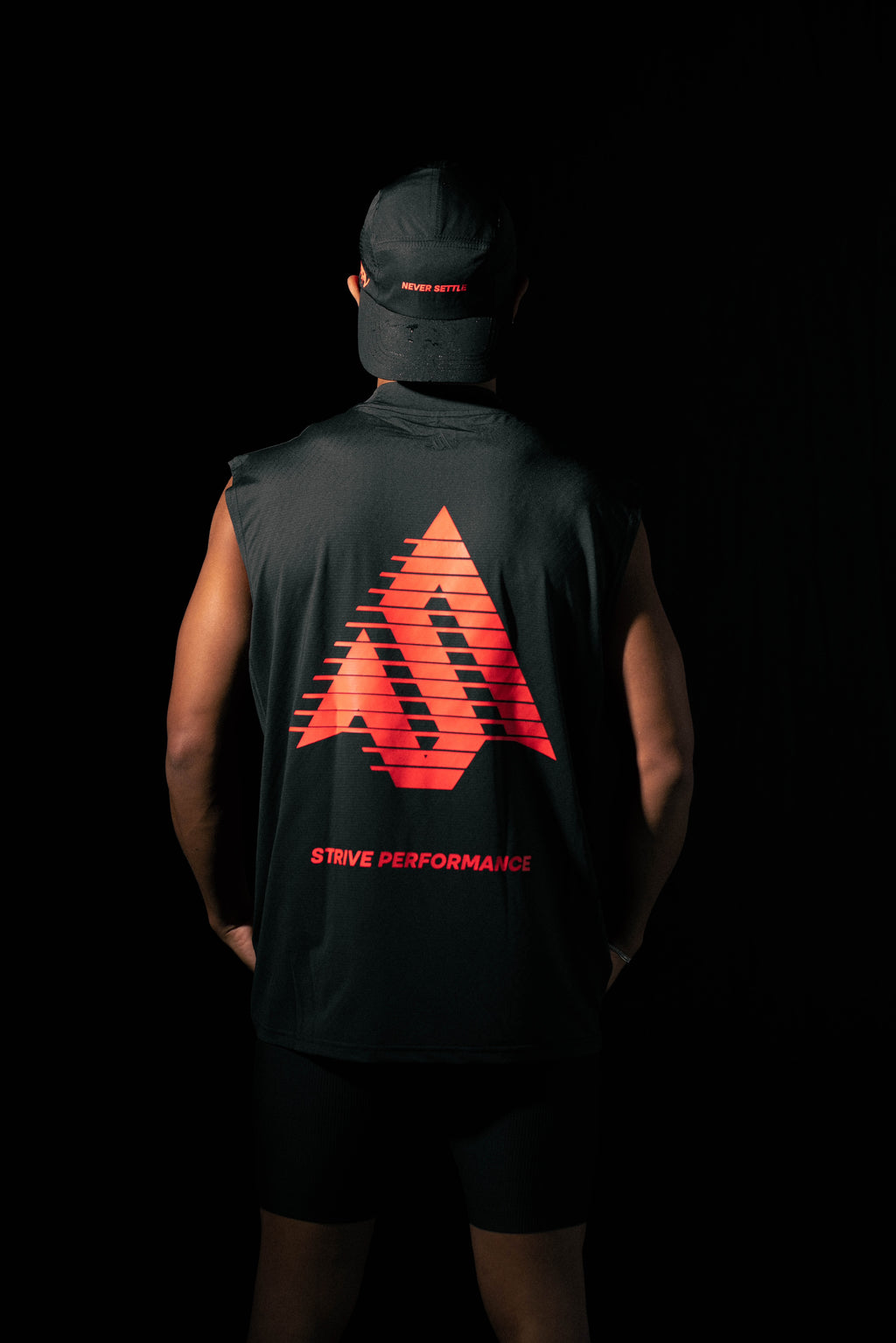 Motion S Logo Cut Off - Black/Crimson