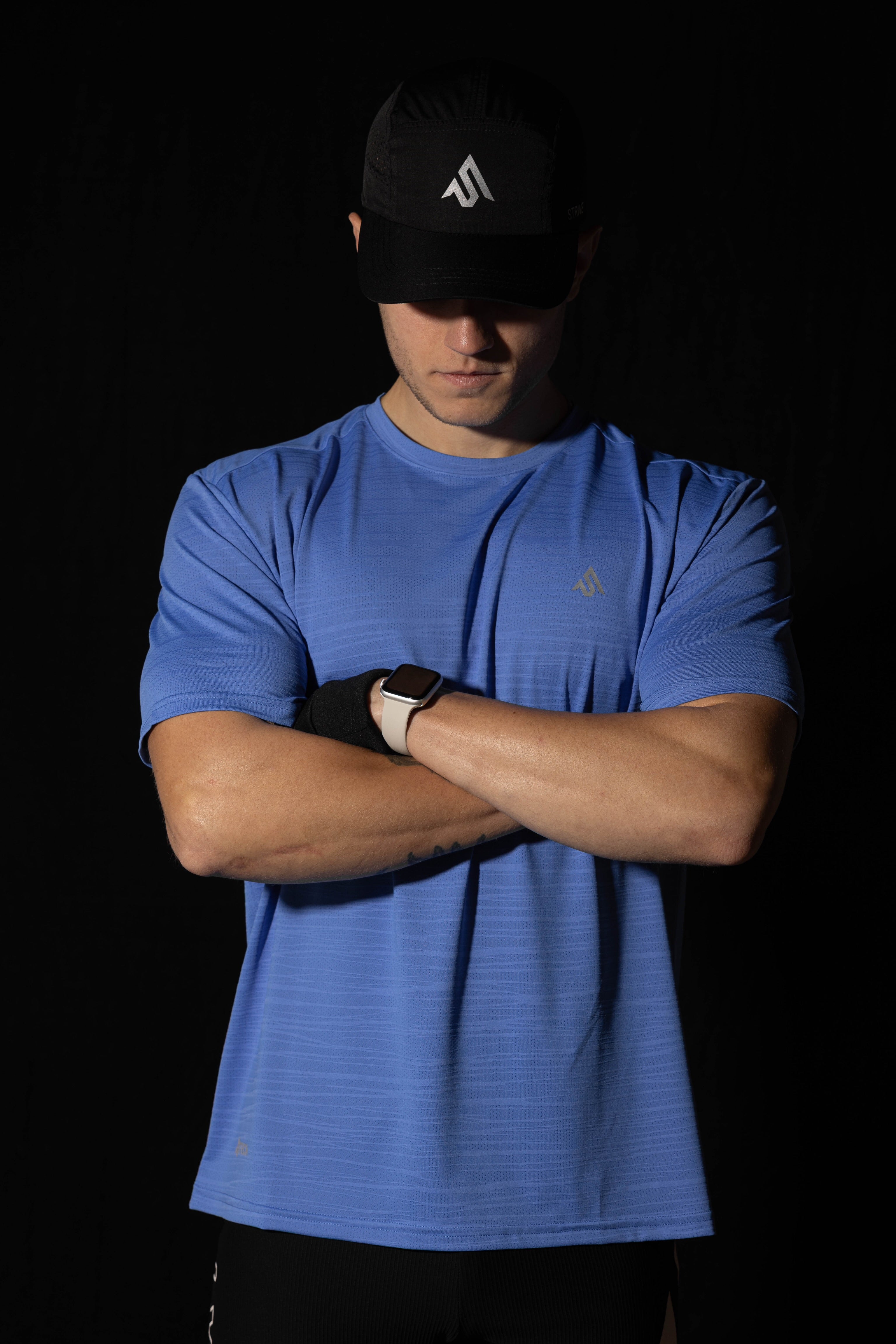 Core Reflective Performance Tee - Ice Blue