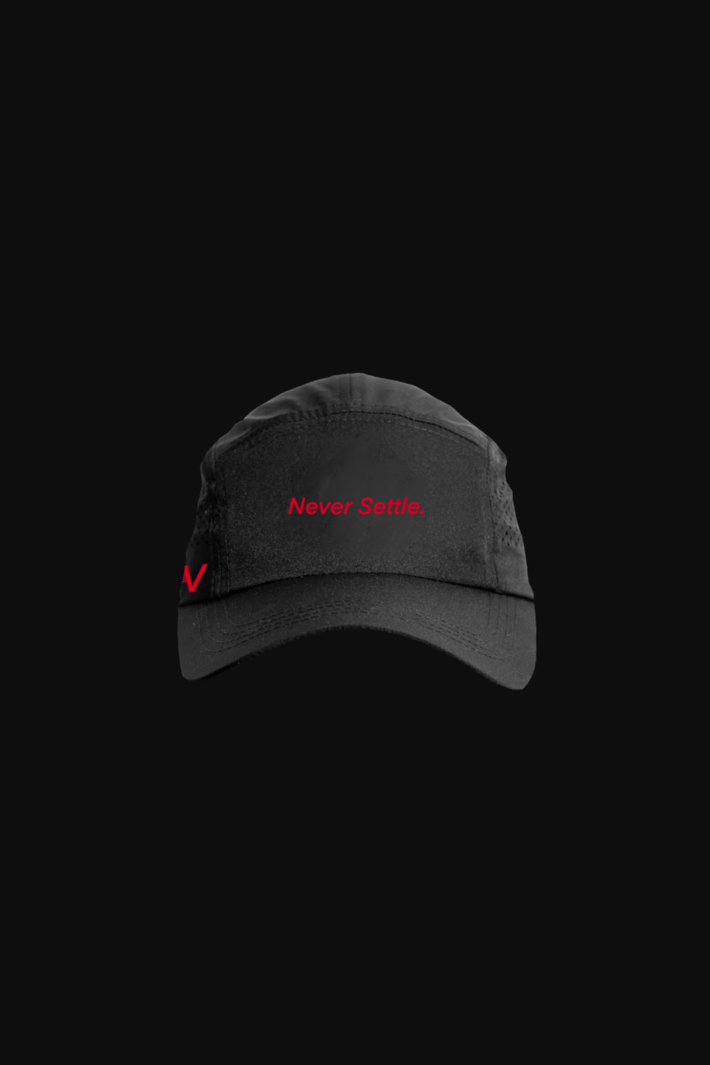 Motion Performance Cap - Black/Crimson