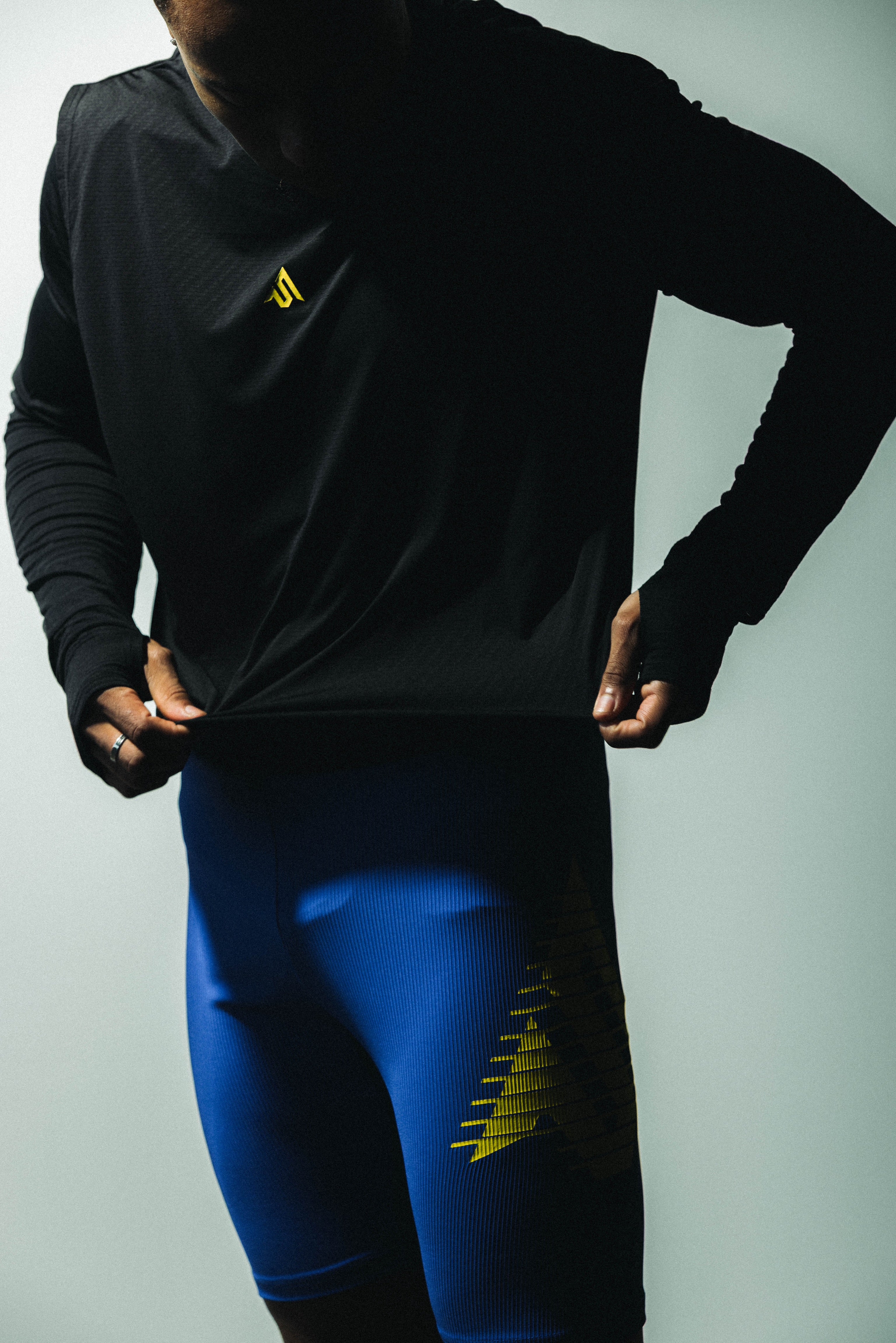 Motion S Logo Cut Off - Black/Yellow