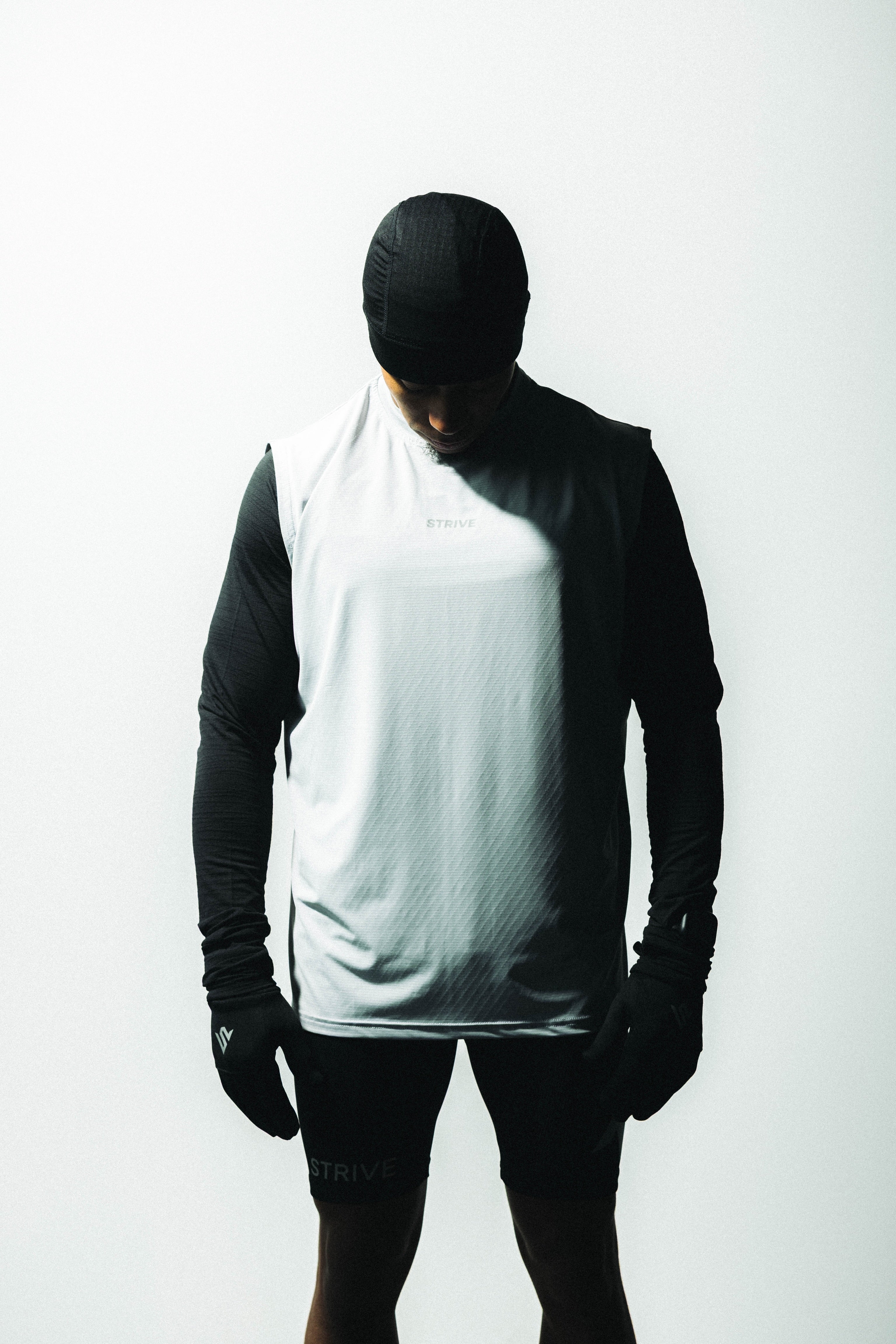 Topography Reflective Cut Off - Chalk Grey