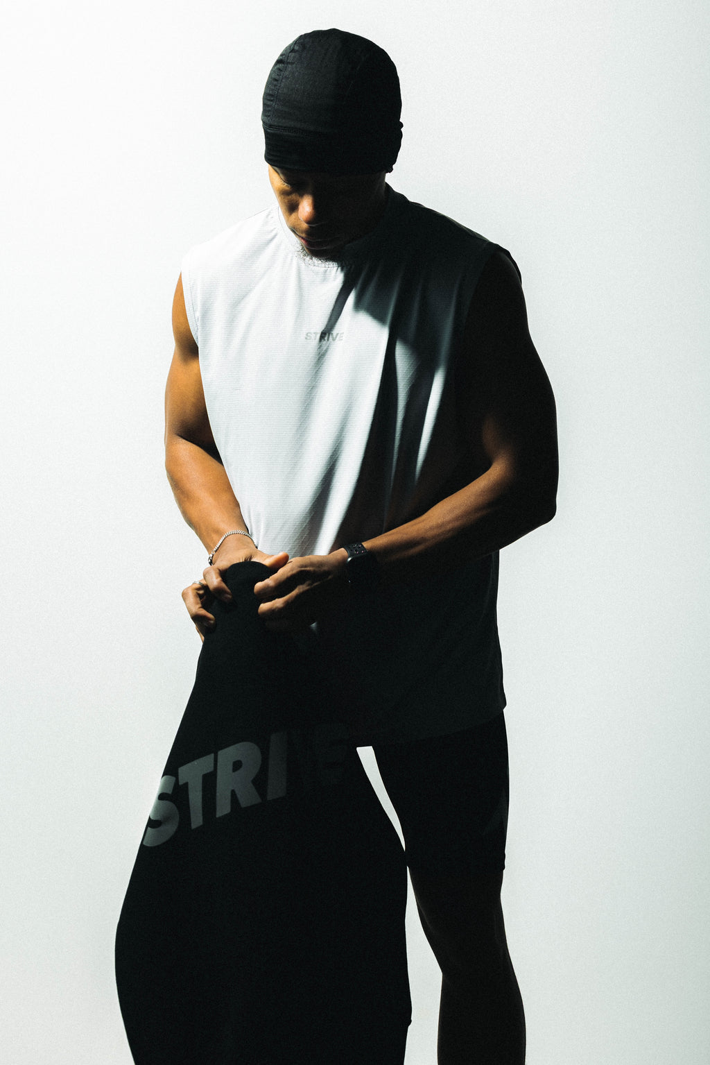 Topography Reflective Cut Off - Chalk Grey