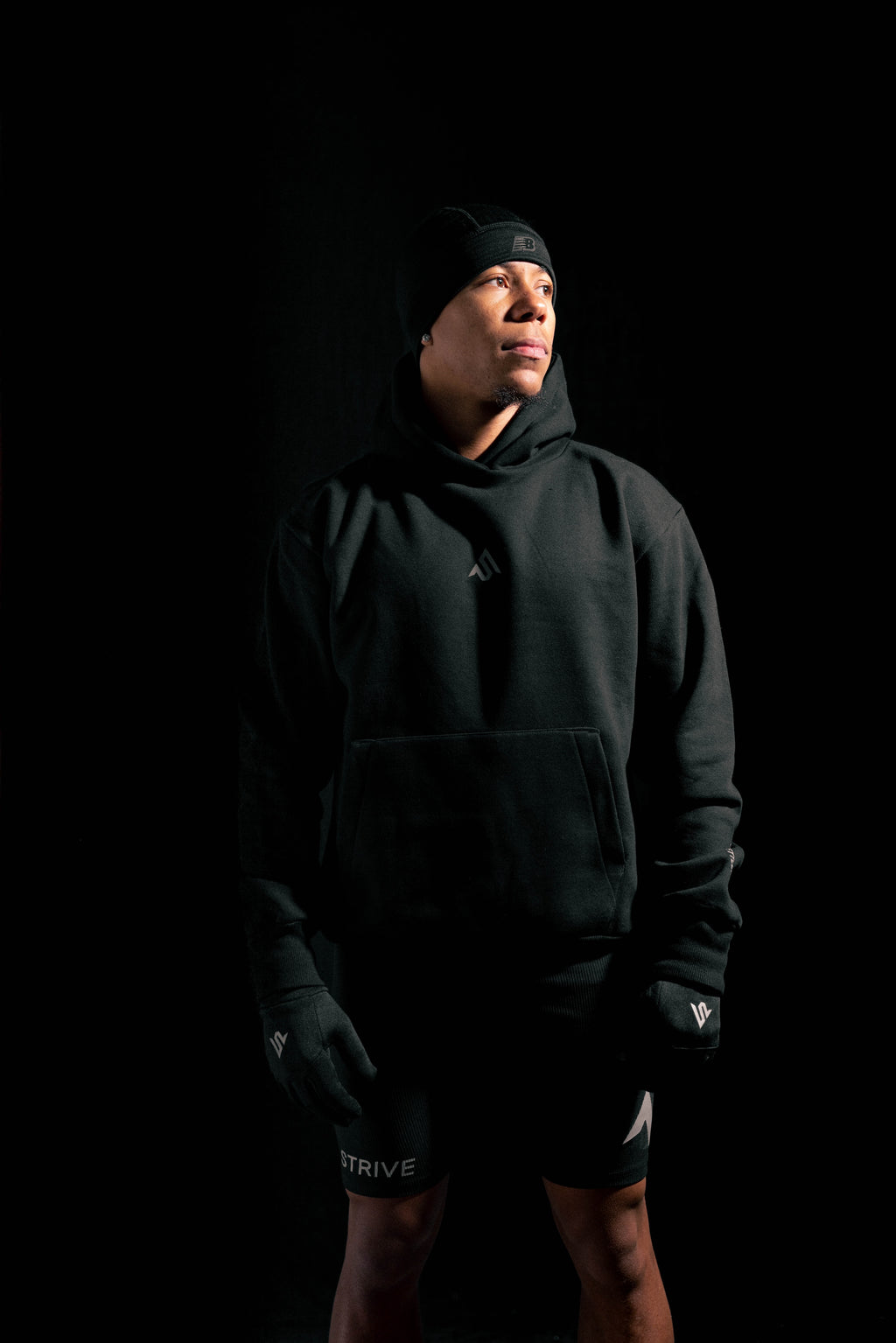 Strive Team Hoodie - Black Reflective