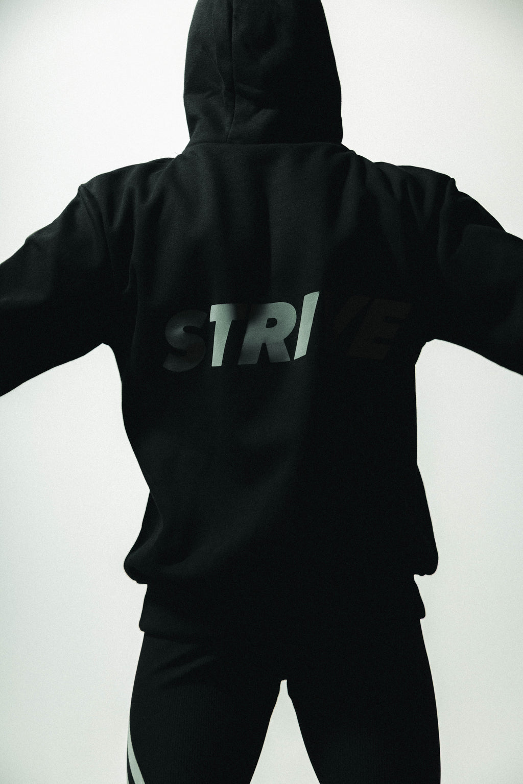 Strive Team Hoodie - Black Reflective