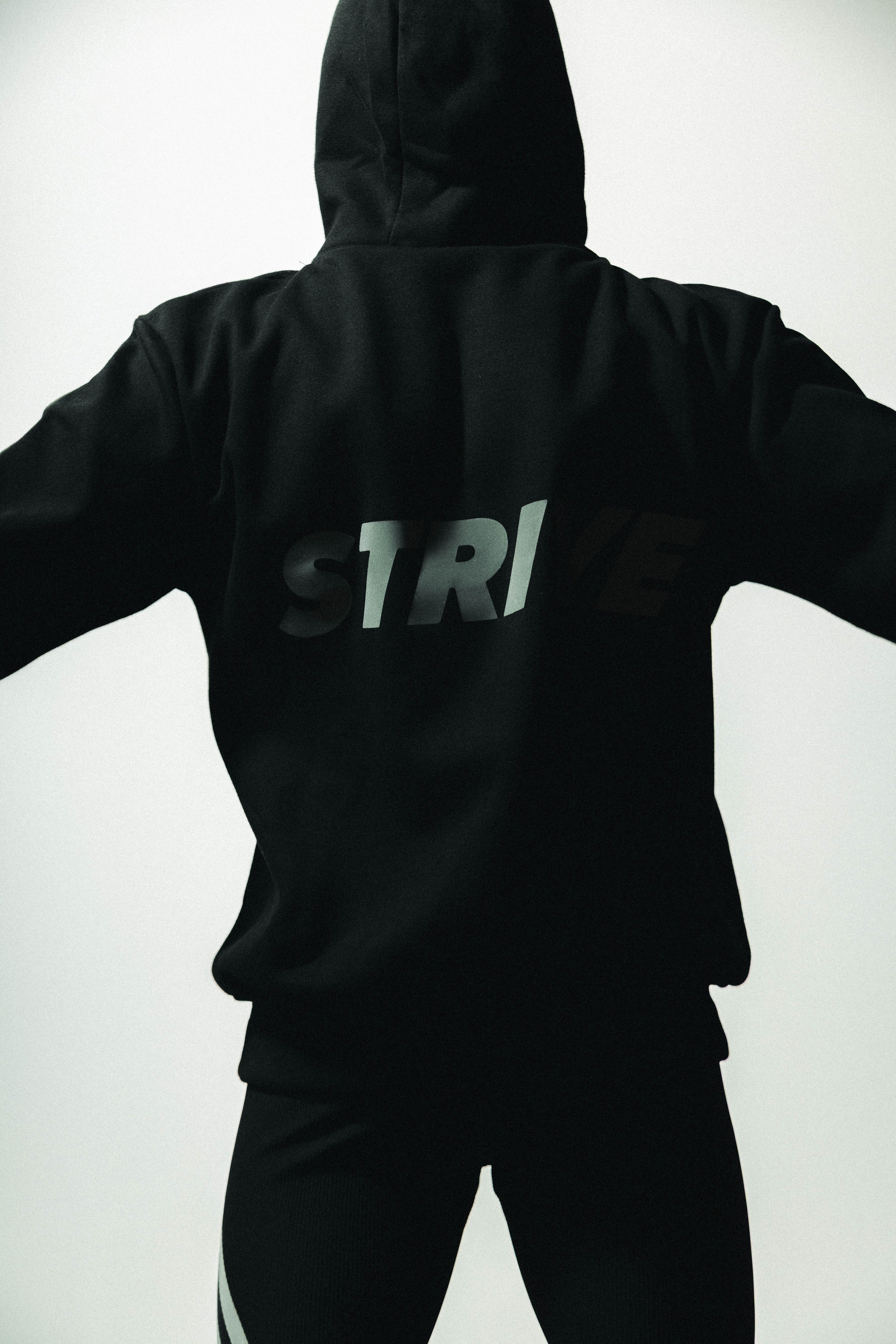 Strive Team Hoodie - Black Reflective