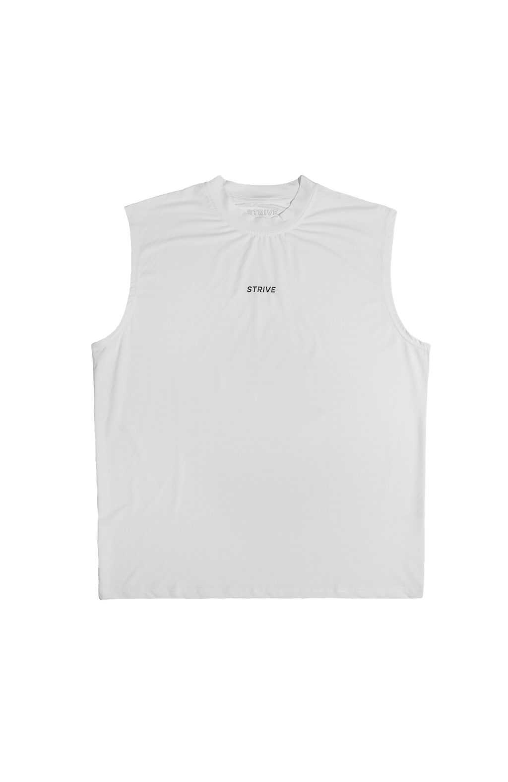 Outline S Logo Cut Off - White