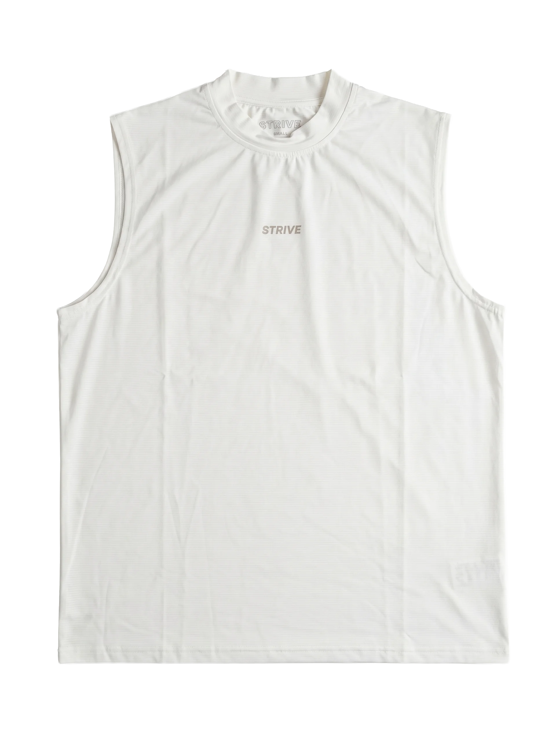 Multi Logo Cut Off - White/Taupe
