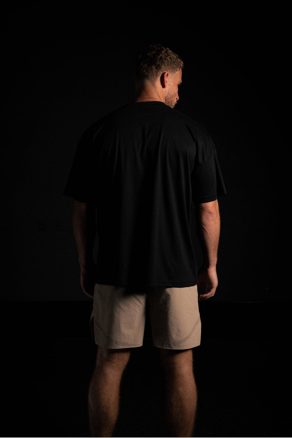 Fortius  Oversized Tee - Black